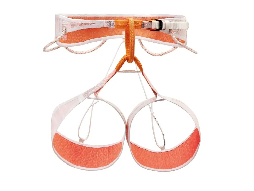 Must-Have Petzl WHISPER WHITE sedací úvazek bílý
