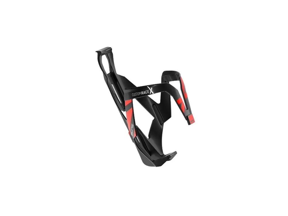 Novinka košík na láhev ELITE Custom Race X black/red gloss