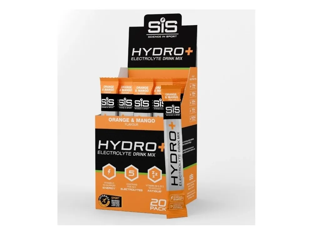 SIS Hydro + sacharid.nápoj orange/mango Dokud Zásoby Vydrží