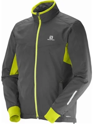 bunda Salomon Escape M galet grey/gecko green - Horká Nabídka