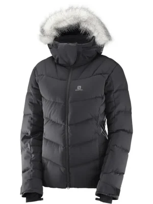 bunda Salomon Icetown W black/heather 17/18 - Sleva