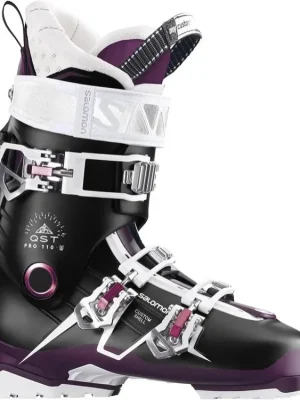 Super Cena sjezdové boty Salomon QST PRO 110 W black/burgandy/pin -