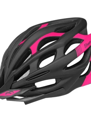 Etape - dámská cyklistická přilba VESPER, černá/růžová mat Výprodej
