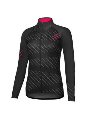 Etape - dámský dres GAIA 2.0, černá/růžová Expresní Doručení
