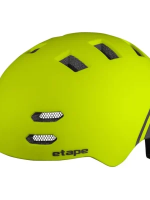 Etape - dětská cyklistická přilba BUDDY, limeta/antracit Oblíbený