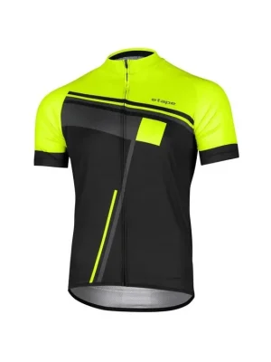 Nakupujte Hned Etape - pánský dres CUBE, černá/žlutá fluo