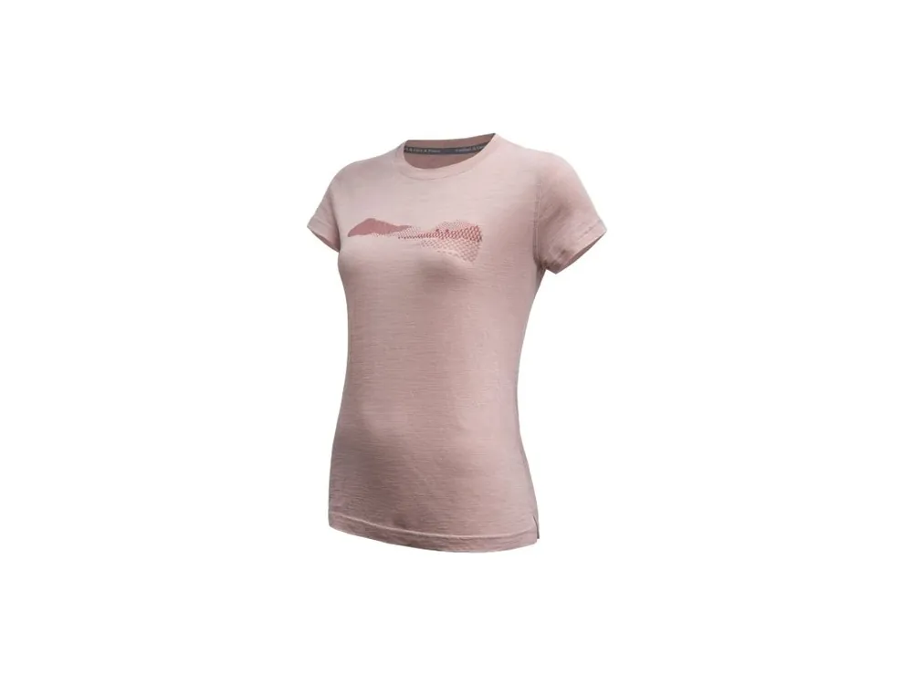 Výhodná Nabídka SENSOR MERINO AIR HILLS dámské triko kr.rukáv dusty pink