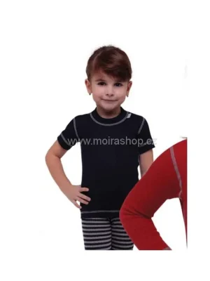 Koupit Online MOIRA MONO dětský kr. rukáv modrá š. šev vel. 100