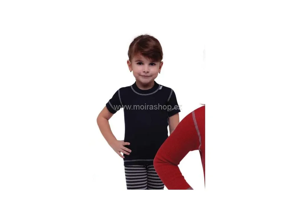 Koupit Online MOIRA MONO dětský kr. rukáv modrá š. šev vel. 100