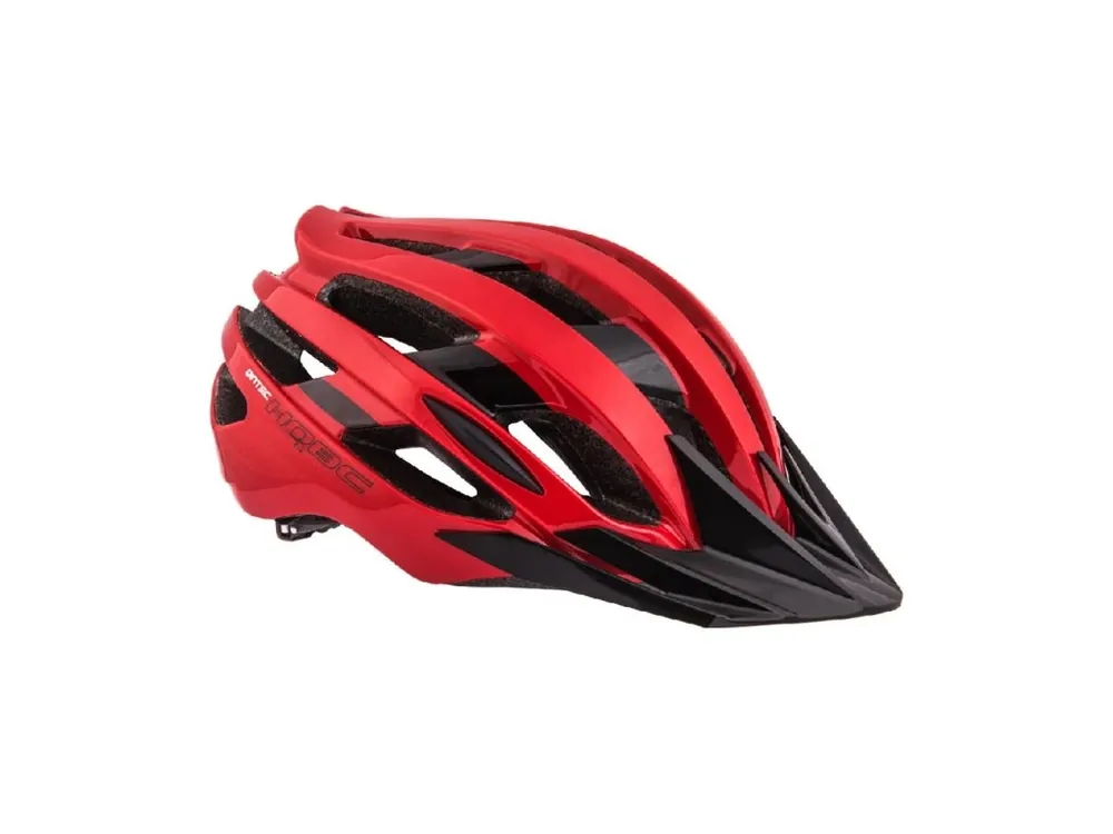 Sleva MTB přilba HQBC Qintec červeno/černá lesklá M 54-58 cm