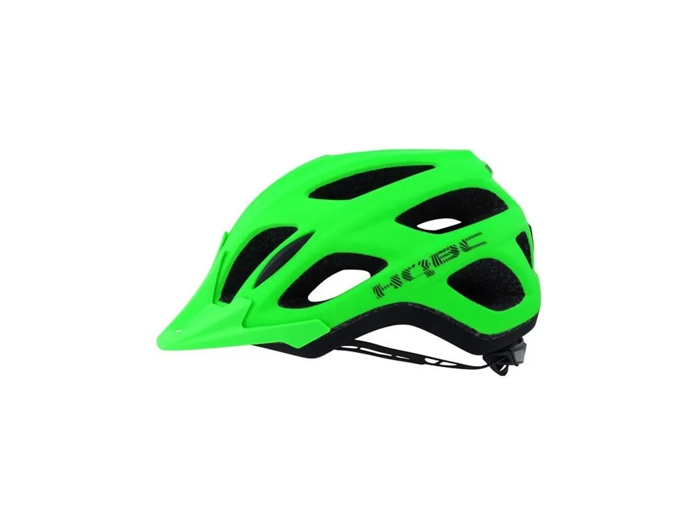 Hit Sezóny MTB přilba HQBC Shoq reflexní zelená matná vel. M/54-5