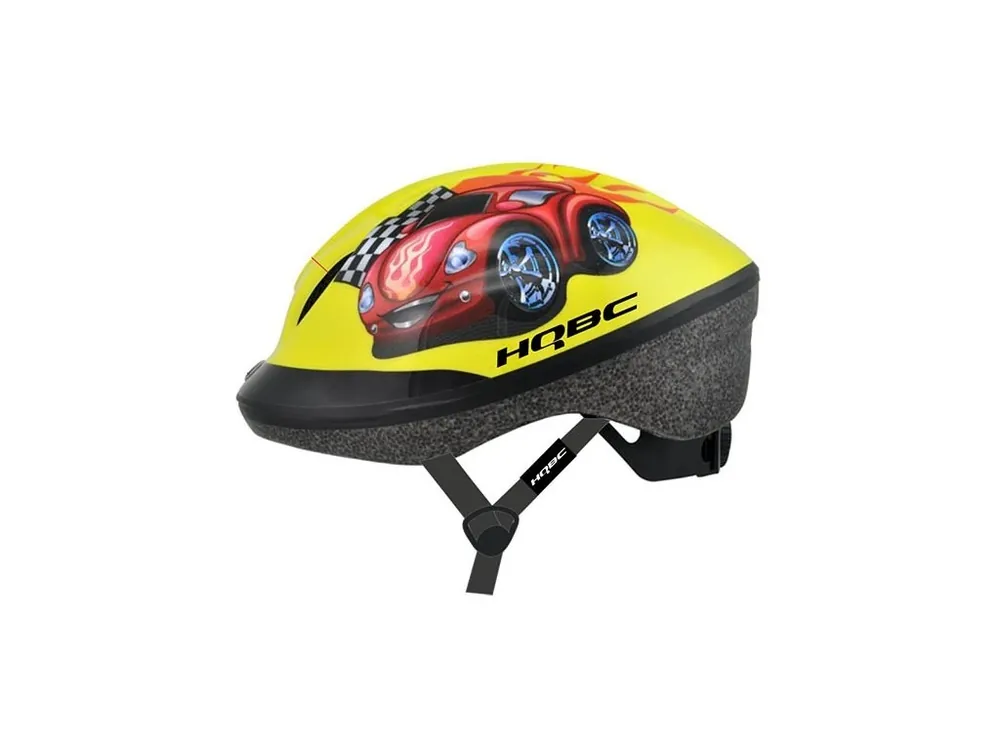Časově Omezené přilba HQBC dětská FUNQ Red car žlutá S/46-54cm