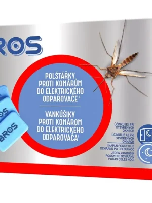 Polštářky Bros proti komárům do elektrického odpařovače - Sada 40 ks (2 balení) Zlevněný