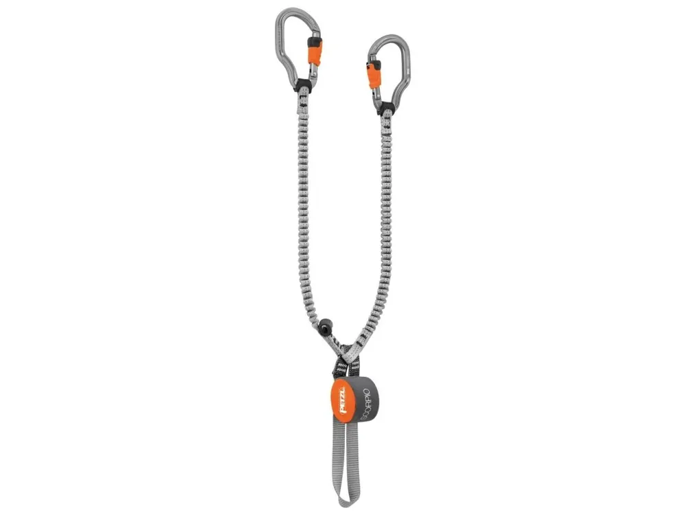Horká Nabídka Petzl SCORPIO VERTIGO feratový tlumič s karabinou Vertigo WL + Sleva se slevovým kódem