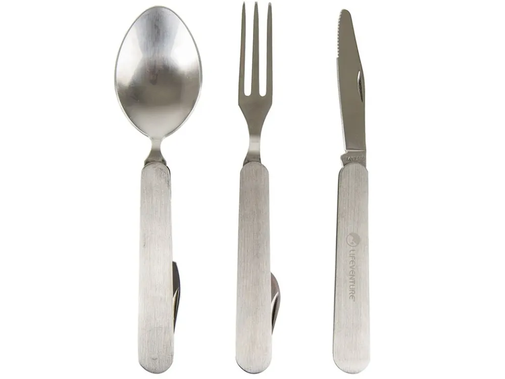 Nejprodávanější Lifeventure Knife Fork Spoon Set - Folding