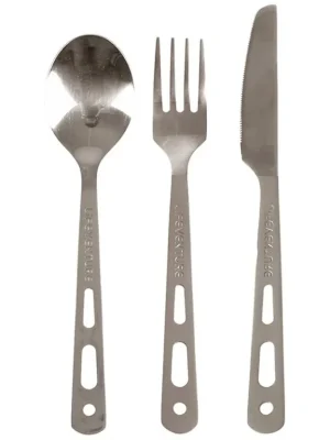 Výprodej Lifeventure Knife Fork Spoon Set - Titanium