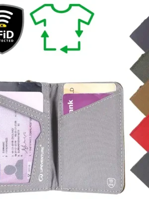 Nakupujte Hned Lifeventure RFiD Card Wallet Recycled