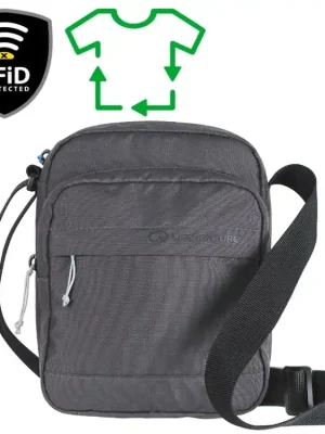 Nová Kolekce Lifeventure RFiD Shoulder Bag Recycled