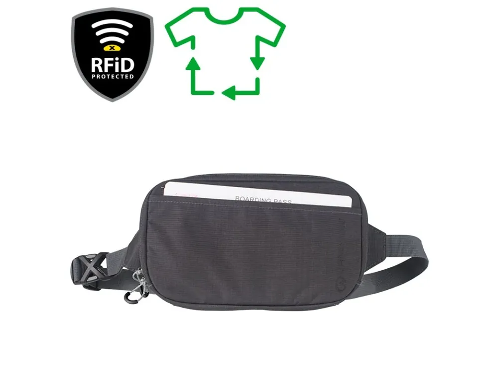 Lifeventure RFiD Travel Belt Pouch Recycled Originální