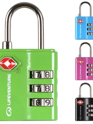 Autentický Lifeventure TSA Combi Lock