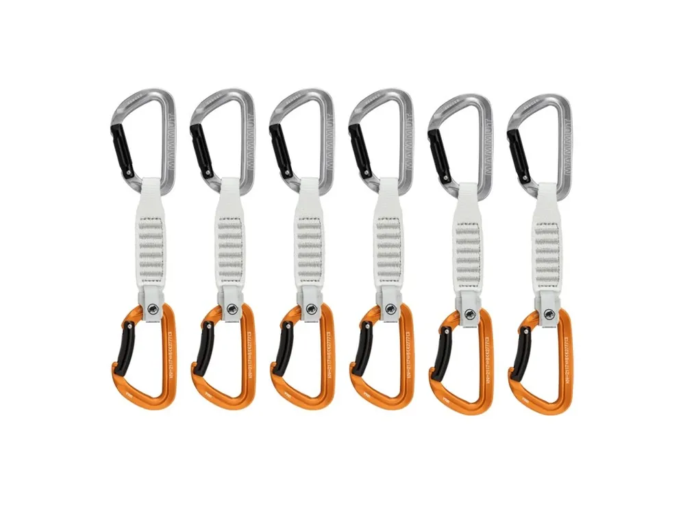 Mammut Sender Keylock 12 cm 6-Pack Quickdraws Vysoce Kvalitní