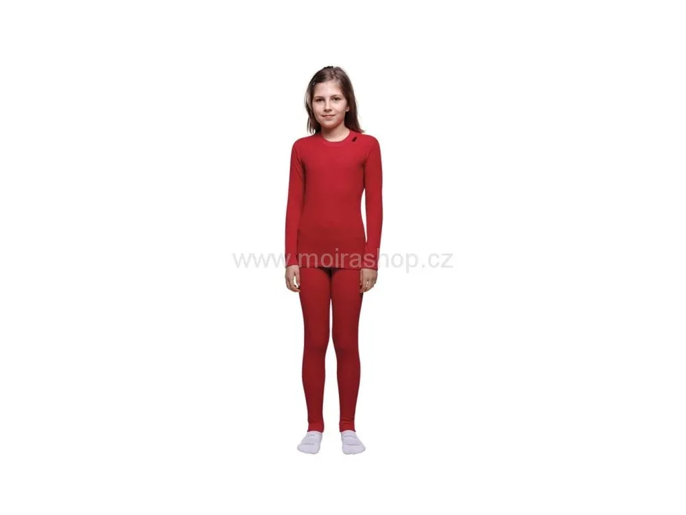 MOIRA MONO dětské dl. nohavice červená vel. 160 Koupit Online