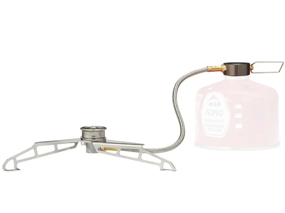 Objednat Nyní MSR LOWDOWN Remote Stove Adapter stabilizační trojnožka s adaptérem pro připojení kartuše