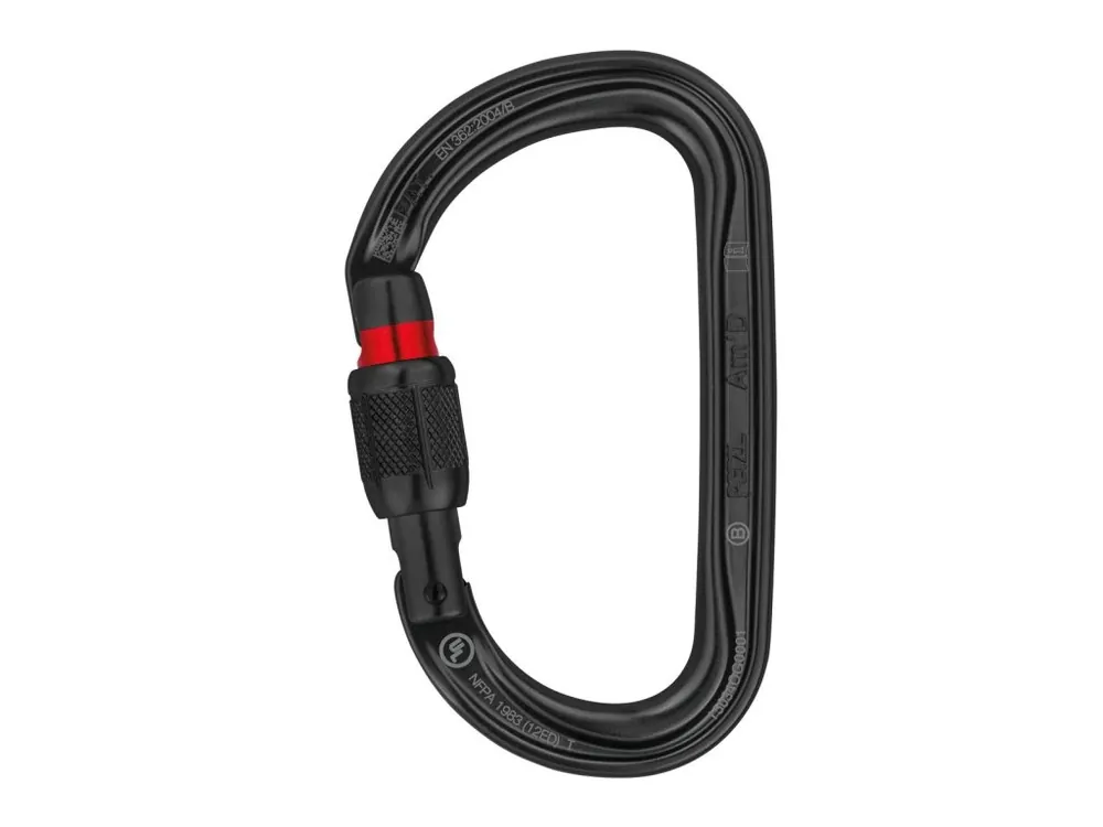 Petzl AMD SCREW LOCK karabina se šroubovací pojistkou Omezená Nabídka