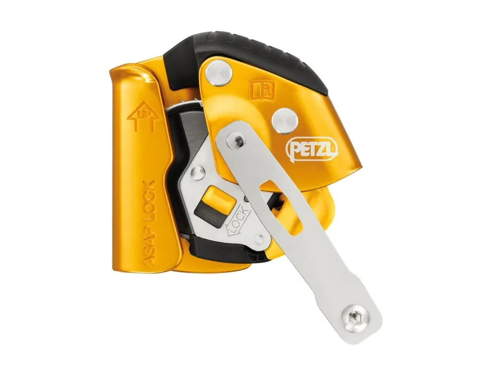 Petzl ASAP LOCK pohyblivý zachycovač pádu se zajišťovací funkcí + Sleva se slevovým kódem Expresní Doručení
