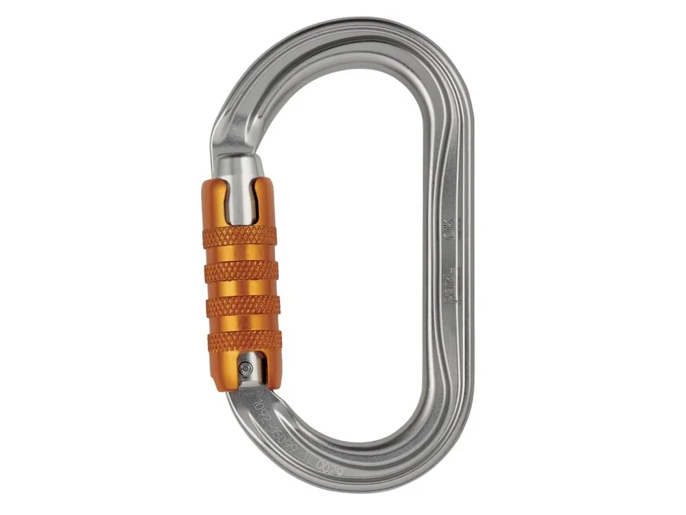 Horká Nabídka Petzl OK TRIACT LOCK karabina ovál s automatickou poj. + Sleva se slevovým kódem