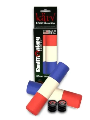 Levný gripy REDMONKEY Karv(Xt) 6,5 mm red/white/blue