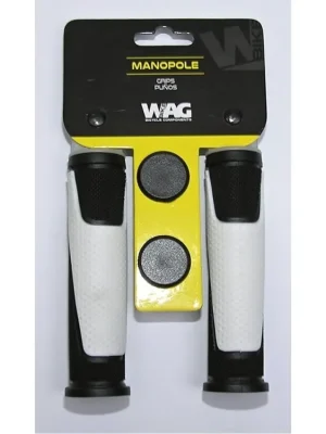 gripy WAG double D černo/bílé 125mm Přímo Od Výrobce