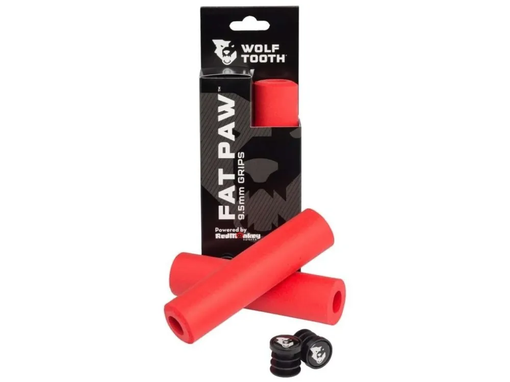 Kup Teď gripy WOLF TOOTH Fat Paw 9,5 mm red
