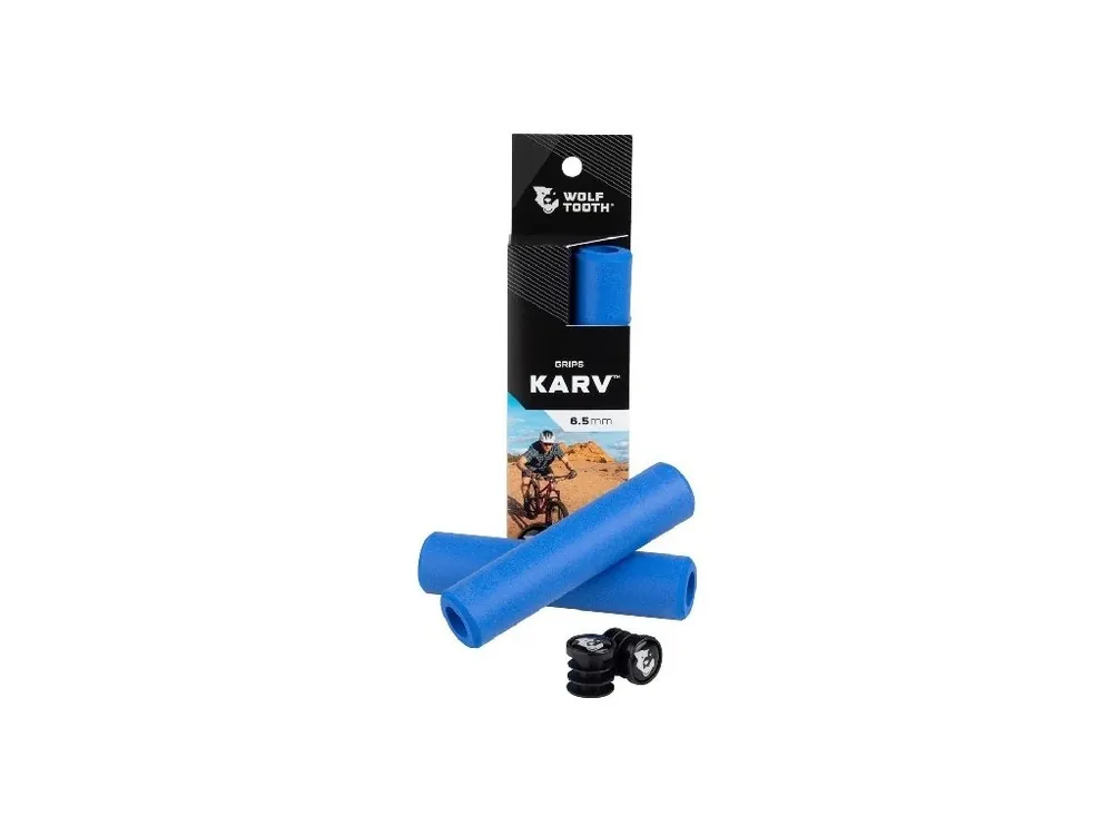 Ověřený gripy WOLF TOOTH Karv(Xt) 6,5 mm blue