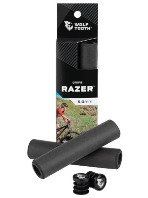 Značkový gripy WOLF TOOTH Razer Grips 5 mm black