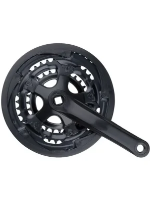 Novinka kliky 3-převodník Fe/plast 170mm/28-38-48z černé