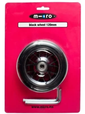 Kolečko Micro 120 mm Black Autentický