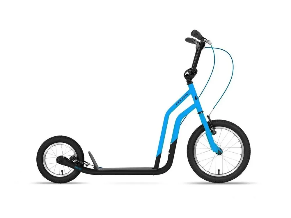 Značkový koloběžka GALAXY Zenit 16/12" modro/černá