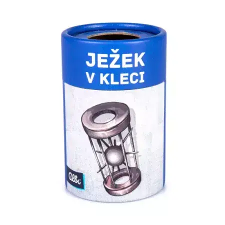 Oblíbený Ježek v kleci kovový hnědý