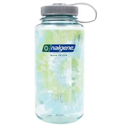 Nalgene Wide Mouth Sustain 1000 ml Seafoam w/Platinum Blue Tie Dye Speciální Cena