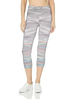 Prana kalhoty legíny 3/4 Pillar Printed Capri ashy sunrise Nejlepší Cena