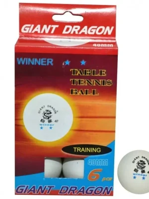 Giant Dragon míčky Winner 2* bílé Pouze Dnes
