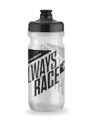Koupit Online Superior cyklistická lahev Big Valve Bottle 600 ml, transparent/black