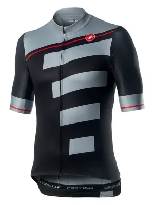 Výhodná Nabídka Castelli dres Trofeo, light black/vortex grey