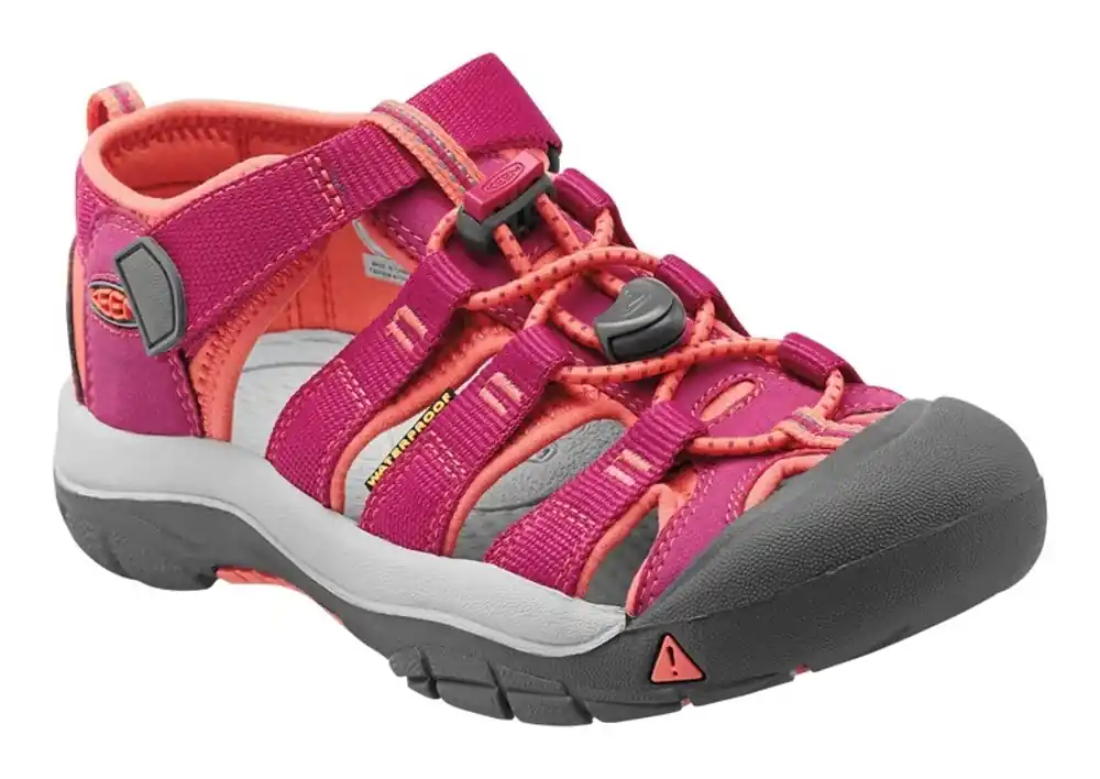 Keen boty Newport H2 JR very berry/fusion coral Víkendová Akce