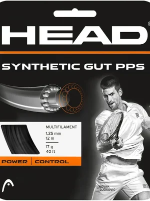 Bezpečná Platba Head tenisový výplet Synthetic Gut PPS 12m, černá, 1,25 mm