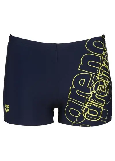 Akce Arena plavky B Spotlight JR short navy soft green 003166710