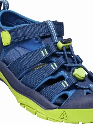 Expresní Doručení Keen boty Newport H2 jr blue deths/chartreuse