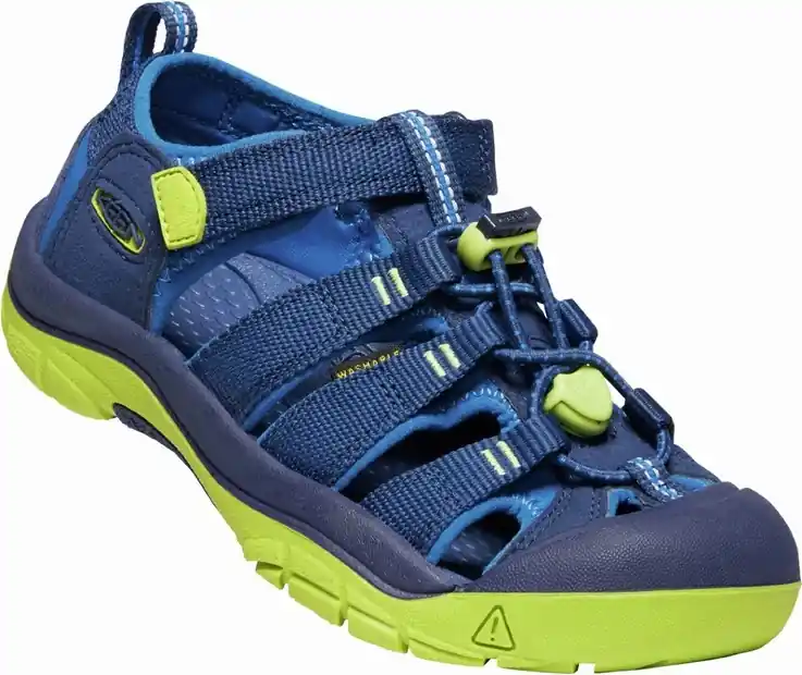 Expresní Doručení Keen boty Newport H2 jr blue deths/chartreuse