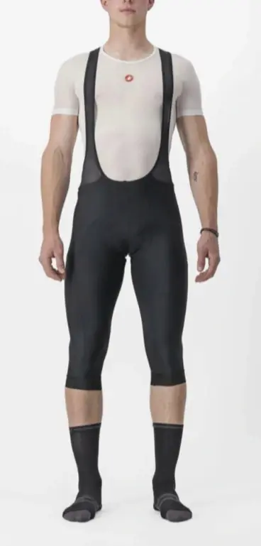 Castelli kalhoty ENTRATA BIB KNICKER, BLACK Přímo Od Výrobce
